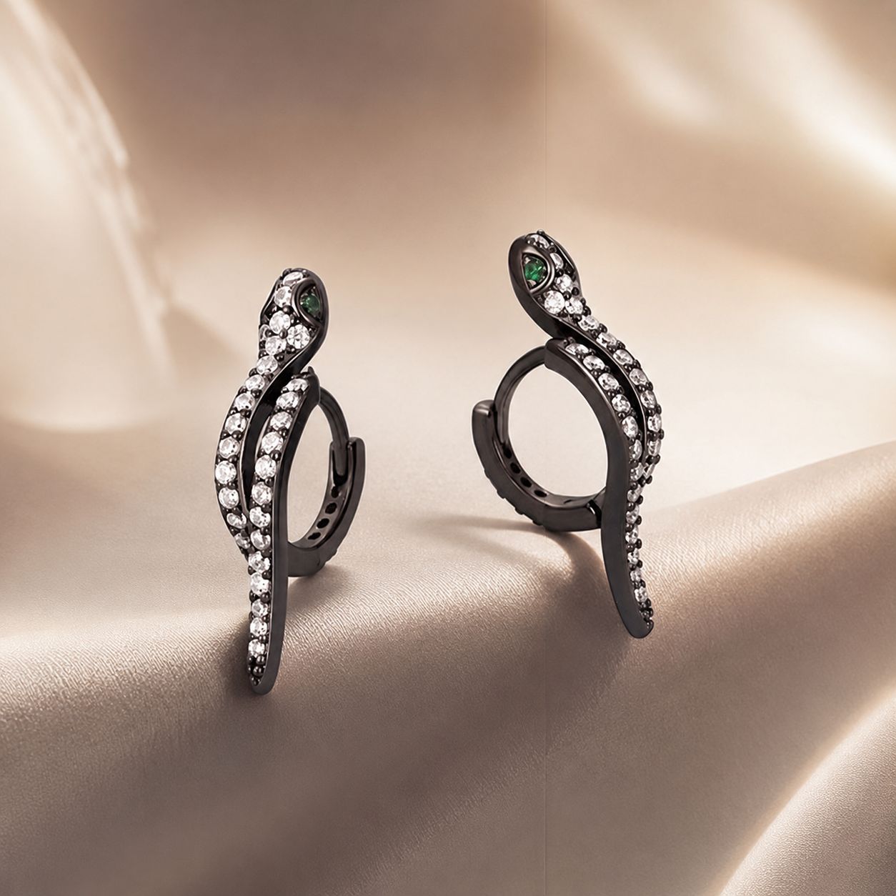 S925 Sterling Silver Pavé Setting CZ Earrings for Women