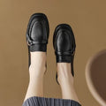 Women’s Round Toe Slip-On Casual Shoes – Low Heel Comfort