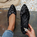 Women’s Pointed-Toe Flat Casual Shoes