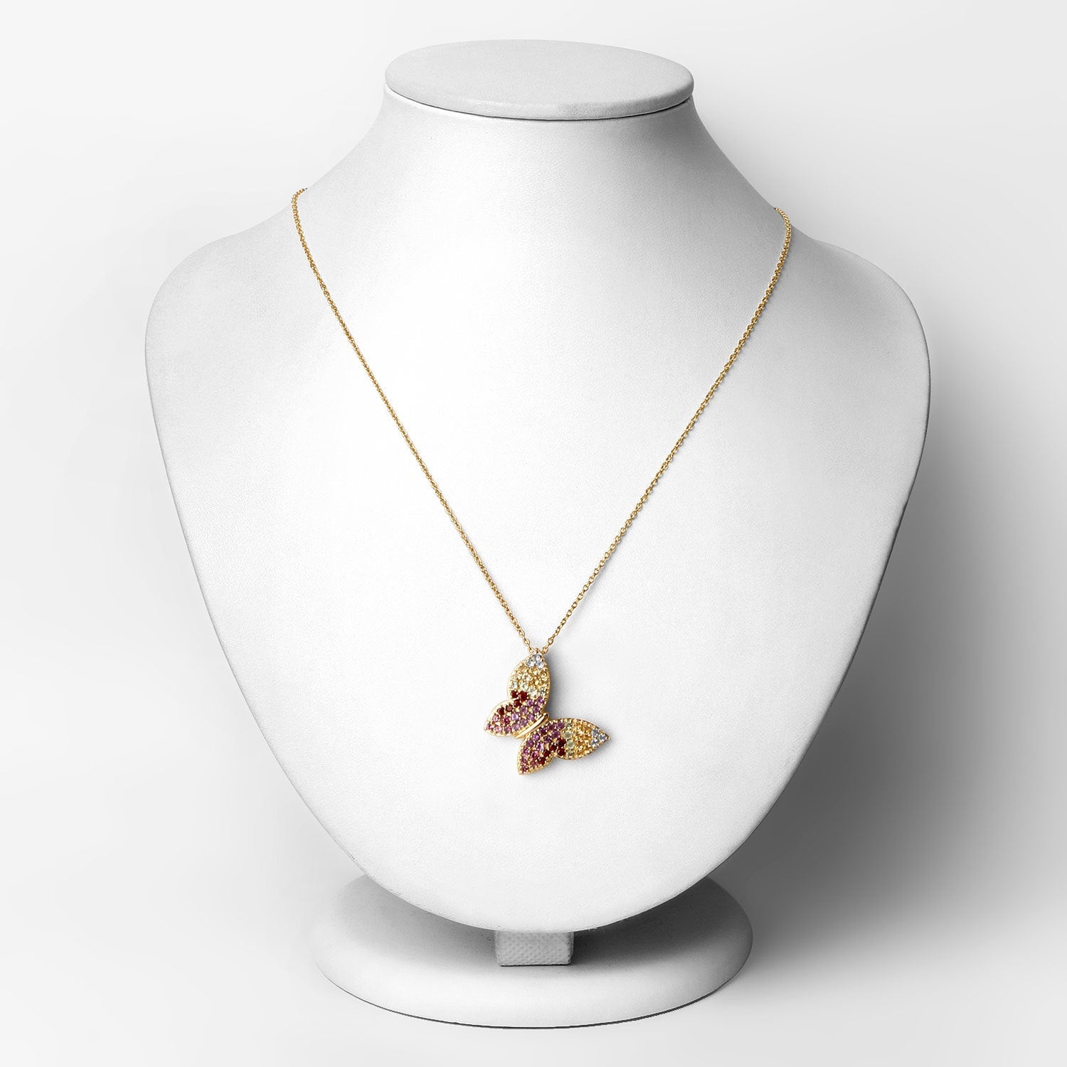 1.62 Carat Genuine Multi-Stone .925 Sterling Silver Pendant