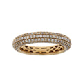 1.00ct Diamond Wedding Band Ring 14K Rose Gold