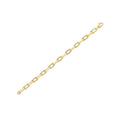 14k Yellow Gold French Cable Link Bracelet  (6.00 mm)