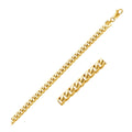 10k Yellow Gold Miami Cuban Semi-Solid Chain (4.50 mm)