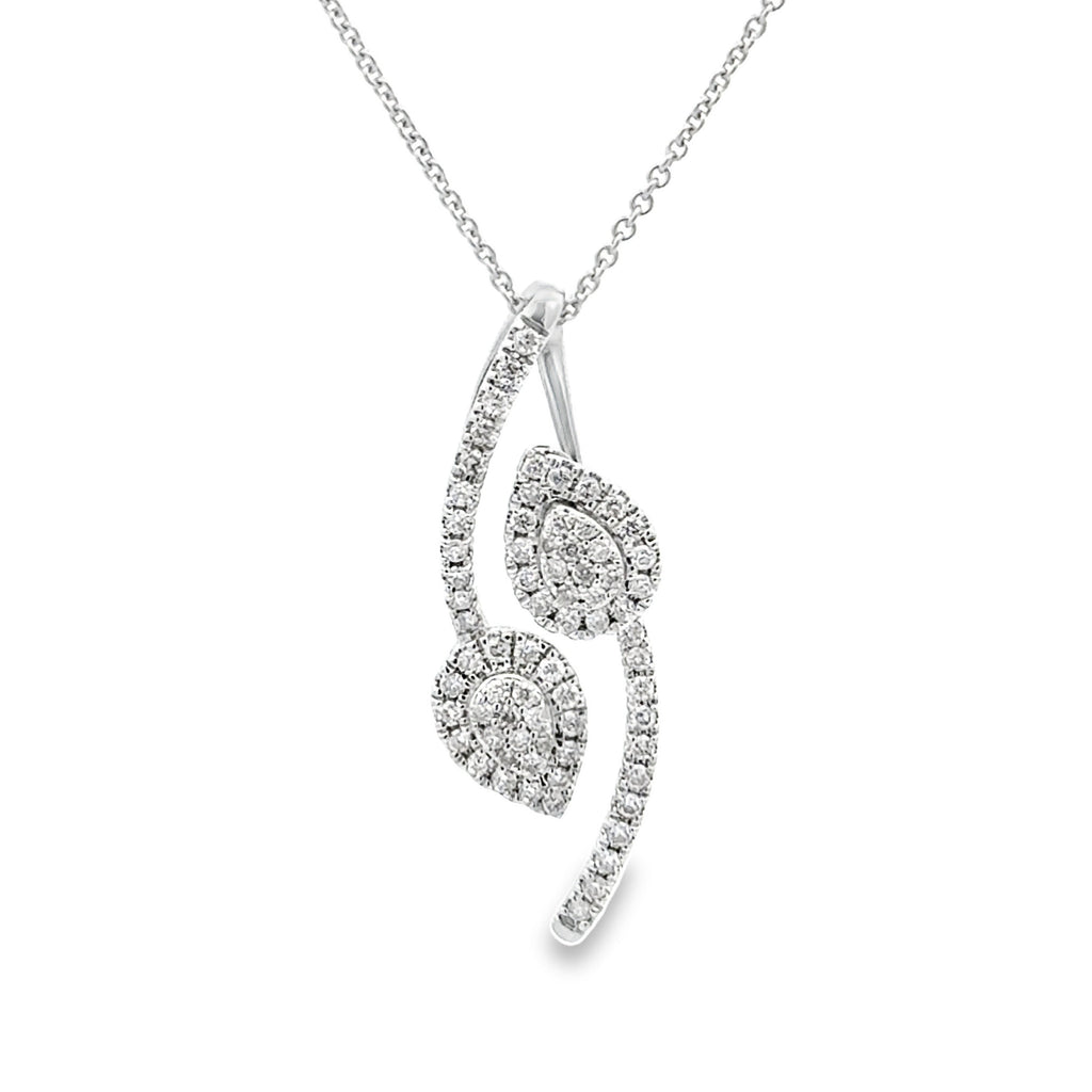 .50ct Diamond Fashion Pendants 10K White Gold