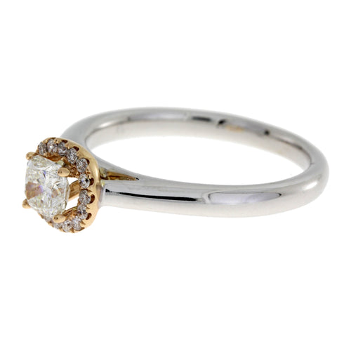 .62ct Diamond Diamond Eng Only 14KT 2 Tone Gold