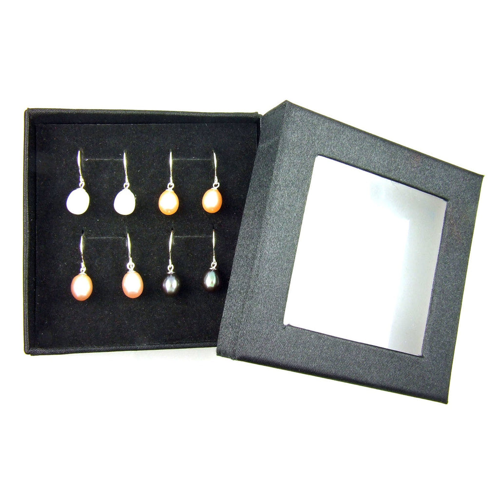 Joyería de perlas de agua dulce plata esterlina