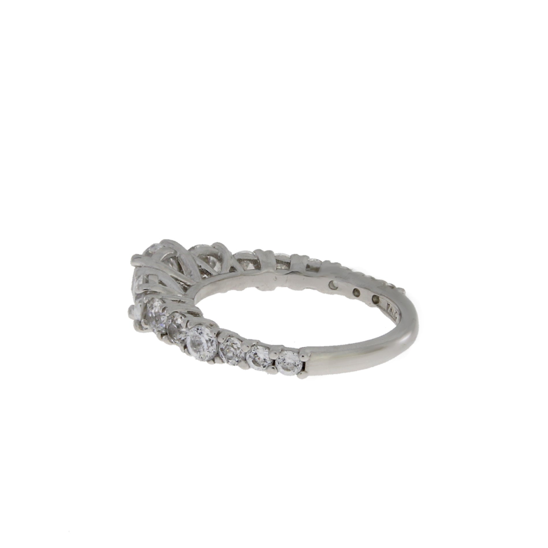 Cubic Zirconia CZ Stainless Steel Bridal Sterling Silver