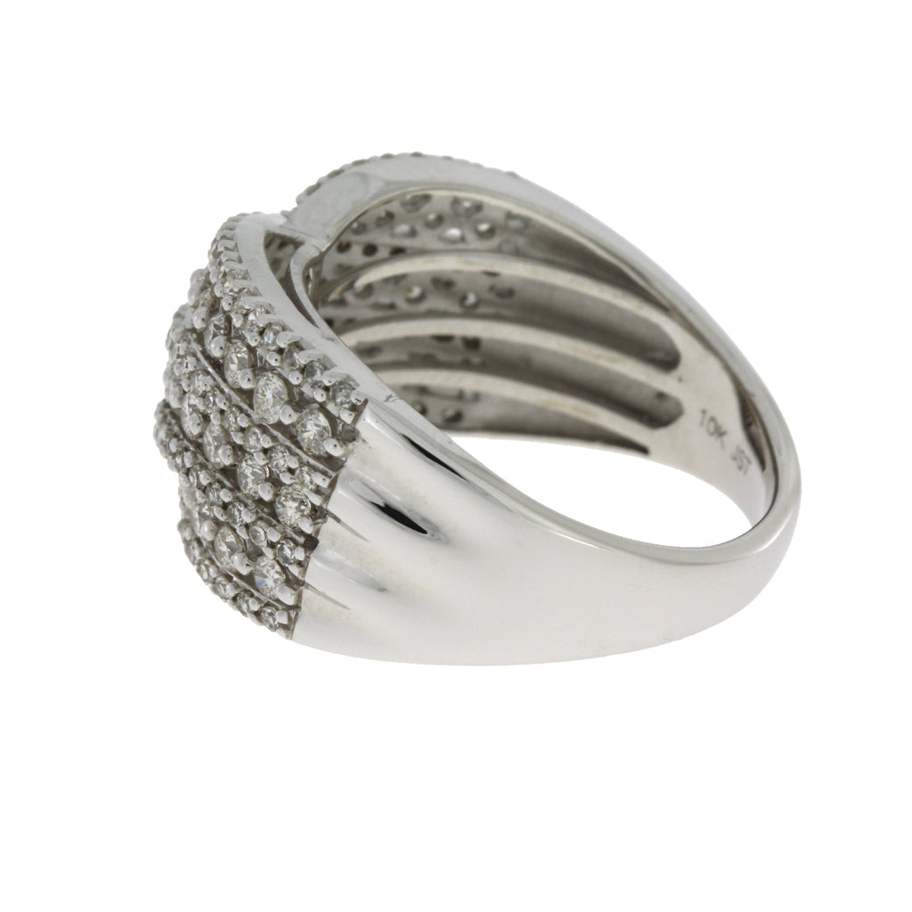1.00ct Diamond Ring 10K White Gold