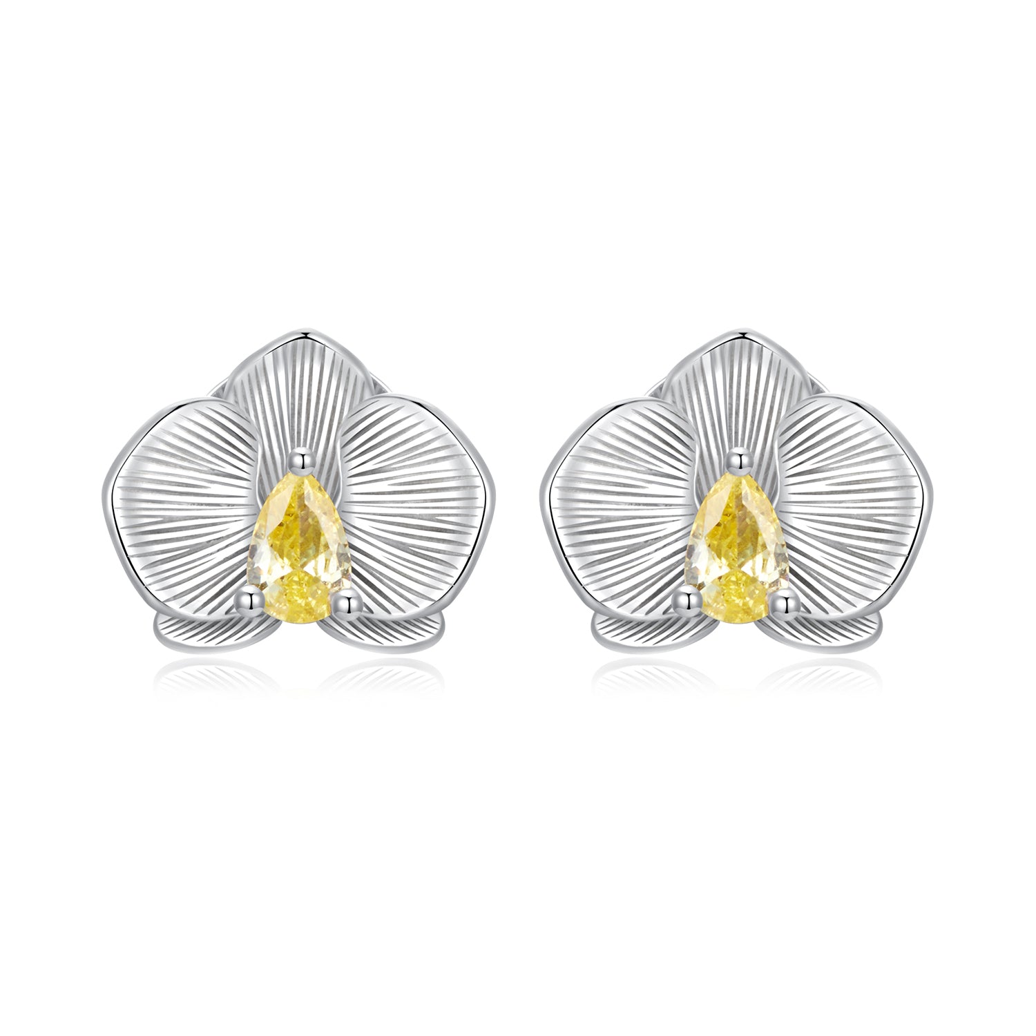 925 Sterling Silver Pavé CZ Earrings for Women - 0.6*0.8cm