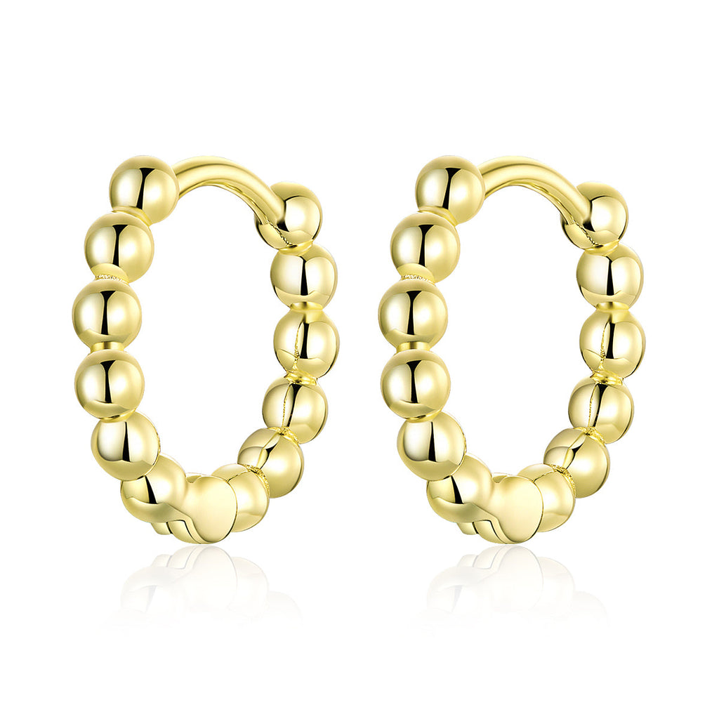 925 Sterling Silver Plated Platinum Earrings for Women