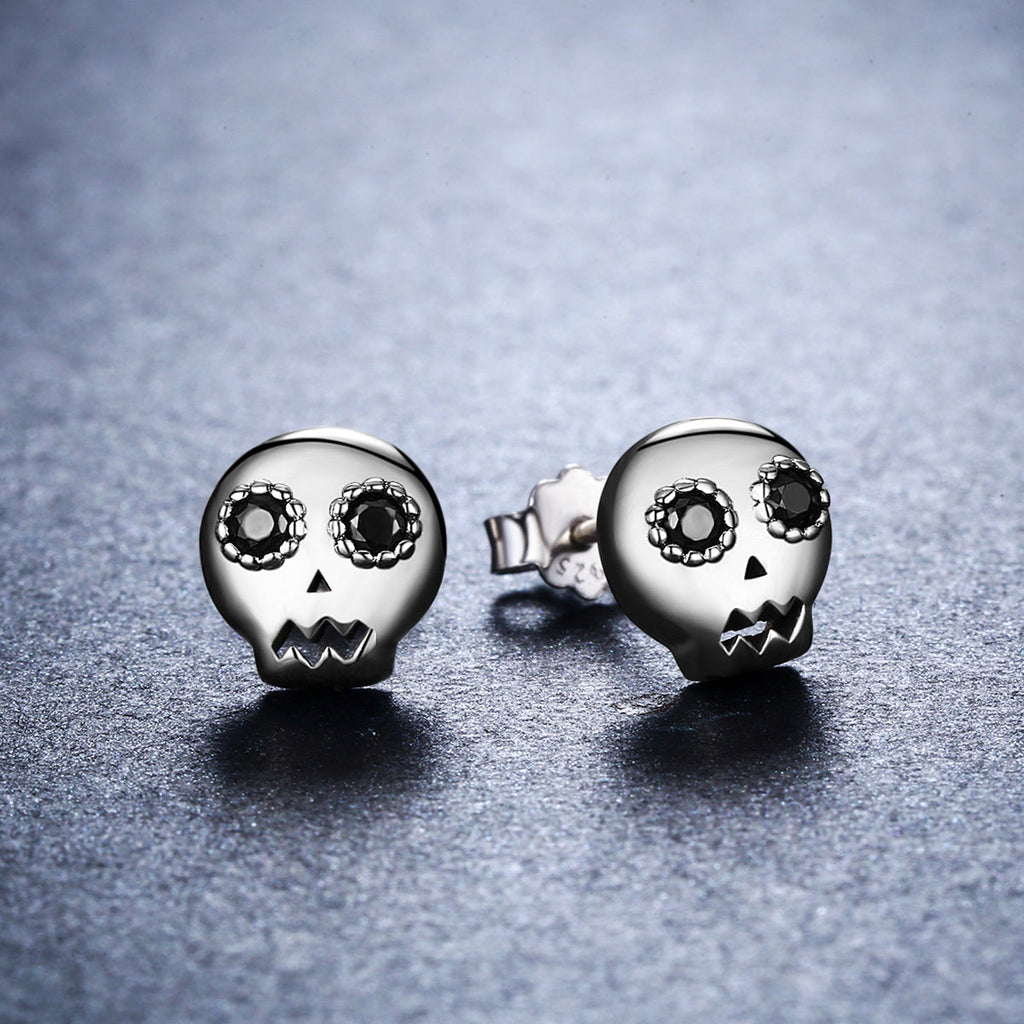 925 Sterling Silver Earrings with Pavé Setting CZ
