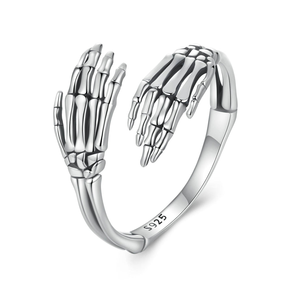 925 Sterling Silver Oxidized 0.2cm Ring