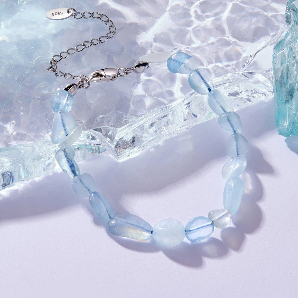 925 Sterling Silver Crystal Bracelet 15+6cm for Women