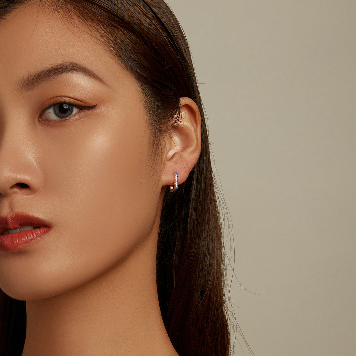 S925 Sterling Silver Enamel Oxidized Earrings for Women