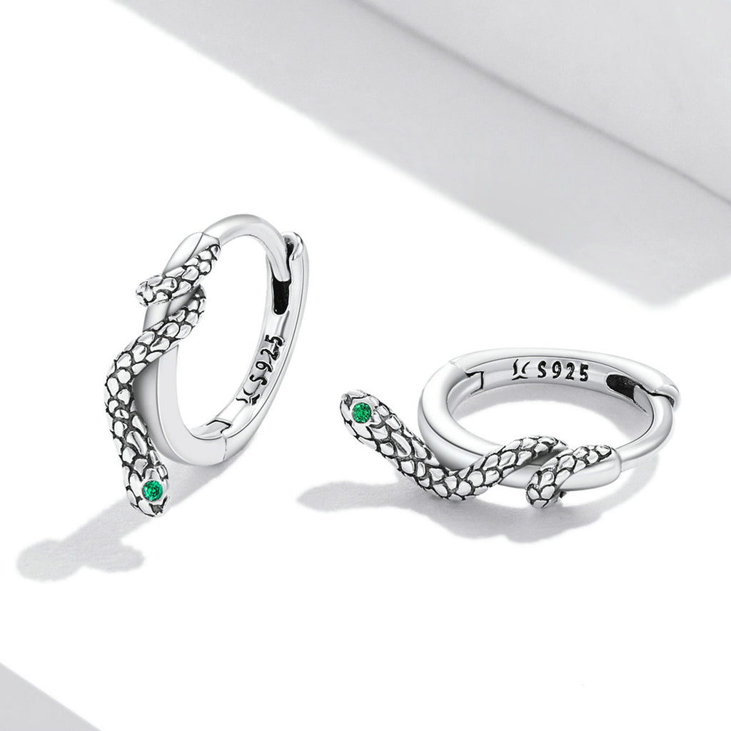925 Sterling Silver Earrings with Pavé Setting CZ
