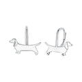 925 Oxidized Silver Earrings 17mm for Women
