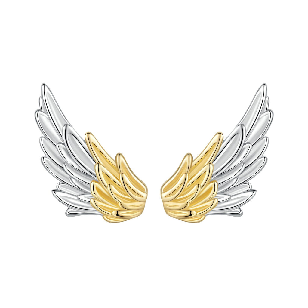 925 Sterling Silver Earrings with White Gold Plating for Women