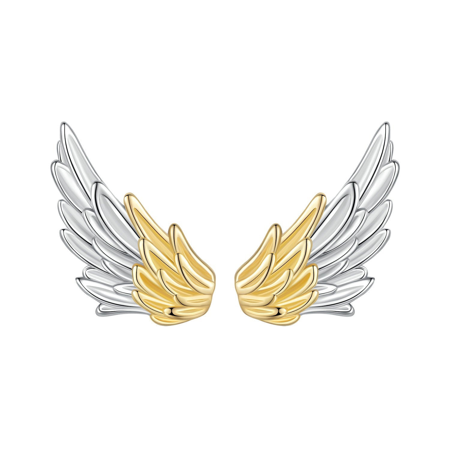 925 Sterling Silver Earrings with White Gold Plating for Women