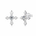 925 Sterling Silver 0.30 Carat Genuine Moissanite Earrings for Women