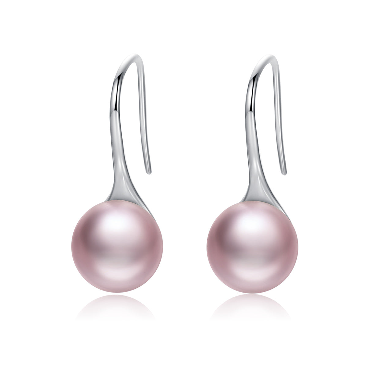925 Sterling Silver Oxidized Pearl Earrings for Women