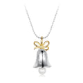 925 Sterling Silver Necklace with Quality Shell Pearl, Length 40+5cm, for Women