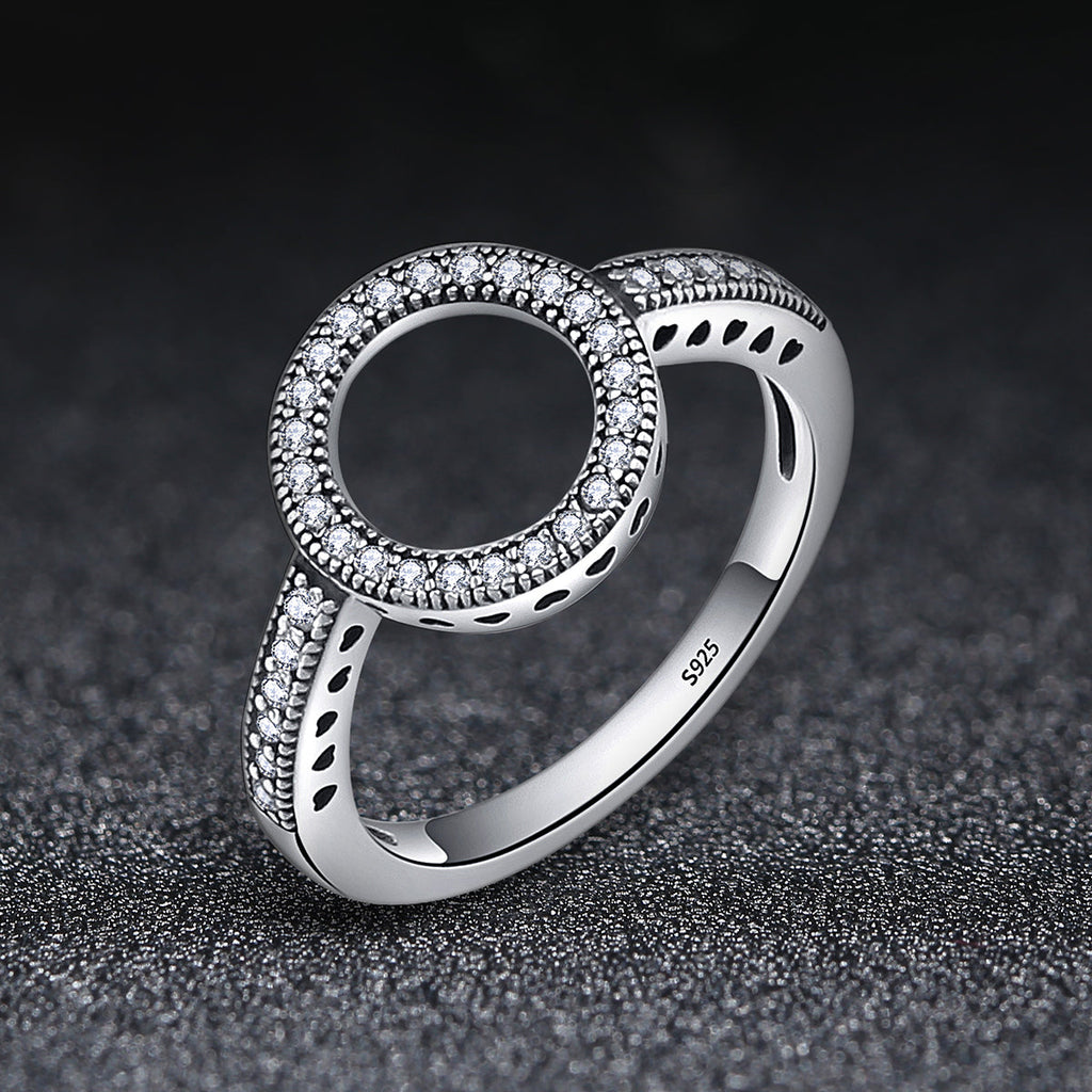 925 Sterling Silver Size 6.0 Ring for Women