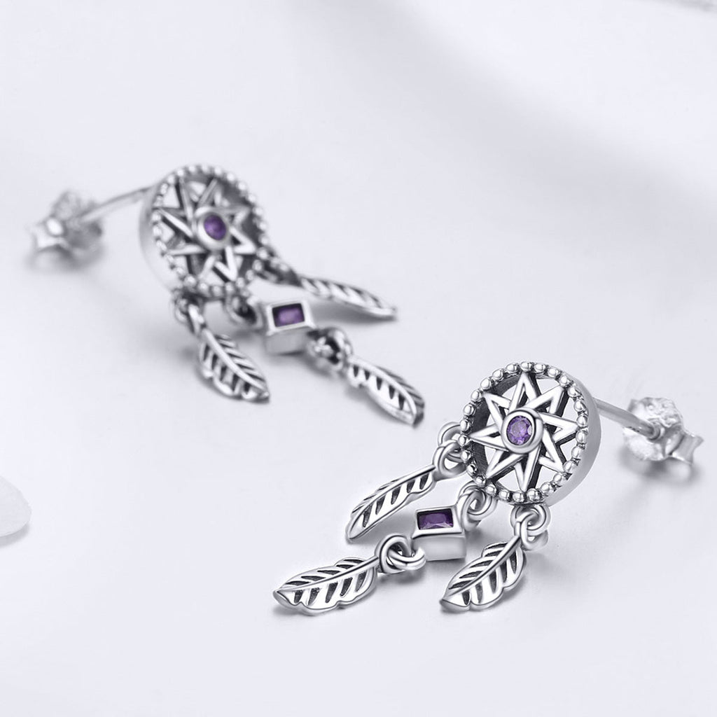 S925 Sterling Silver Pavé Setting CZ Earrings