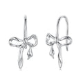 925 Sterling Silver Earrings 1.8cm x 1.0cm for Women