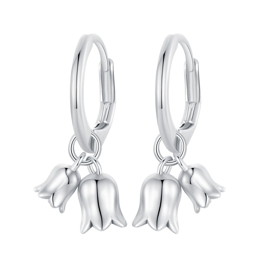 925 Sterling Silver Earrings for Women 20*10mm Oxidized Jewelry