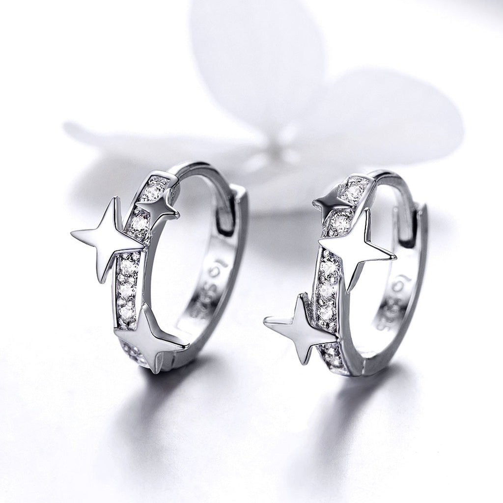 S925 Sterling SilverCZ Earrings for Women