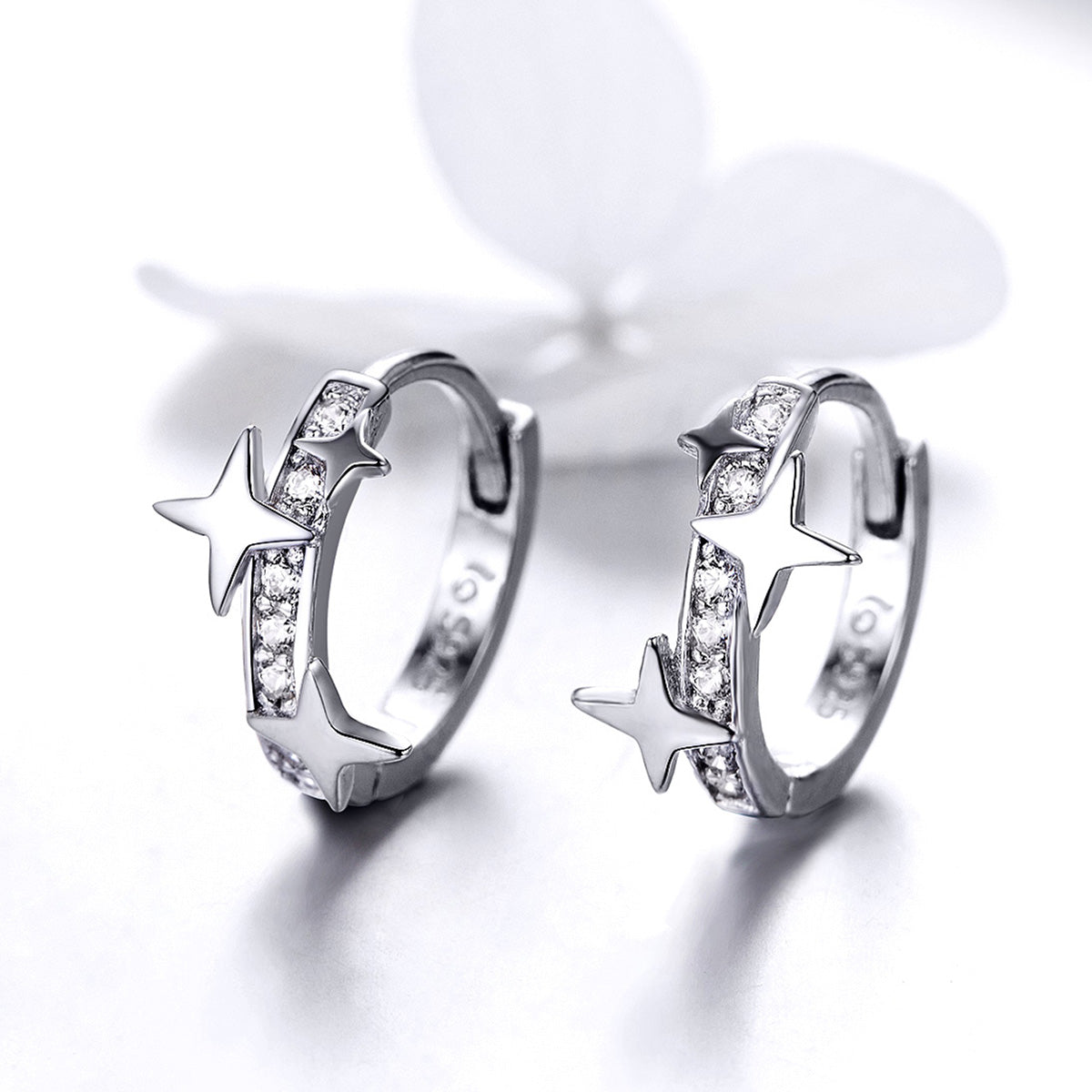 S925 Sterling SilverCZ Earrings for Women