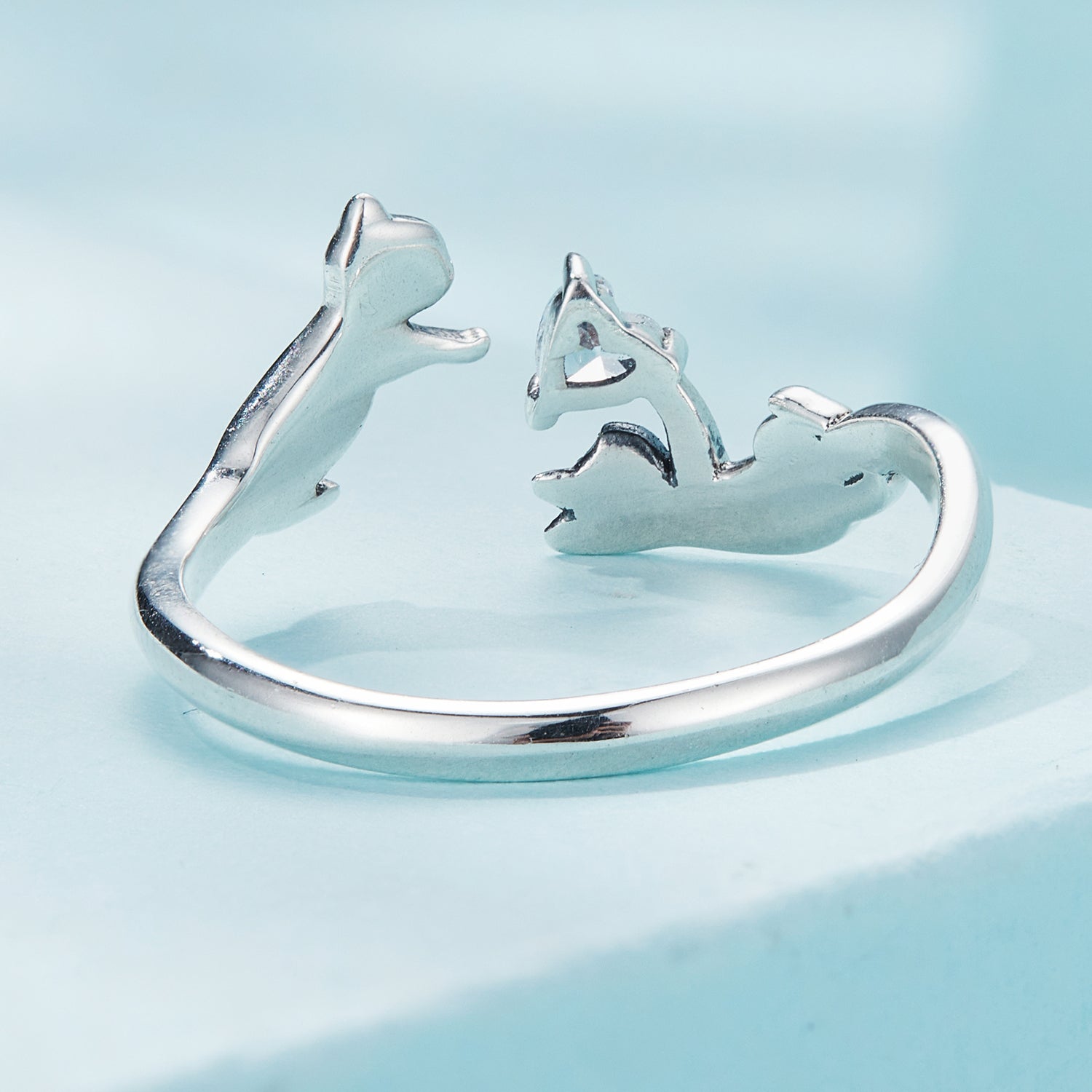 925 Sterling Silver 3mm Pavé Setting CZ Ring