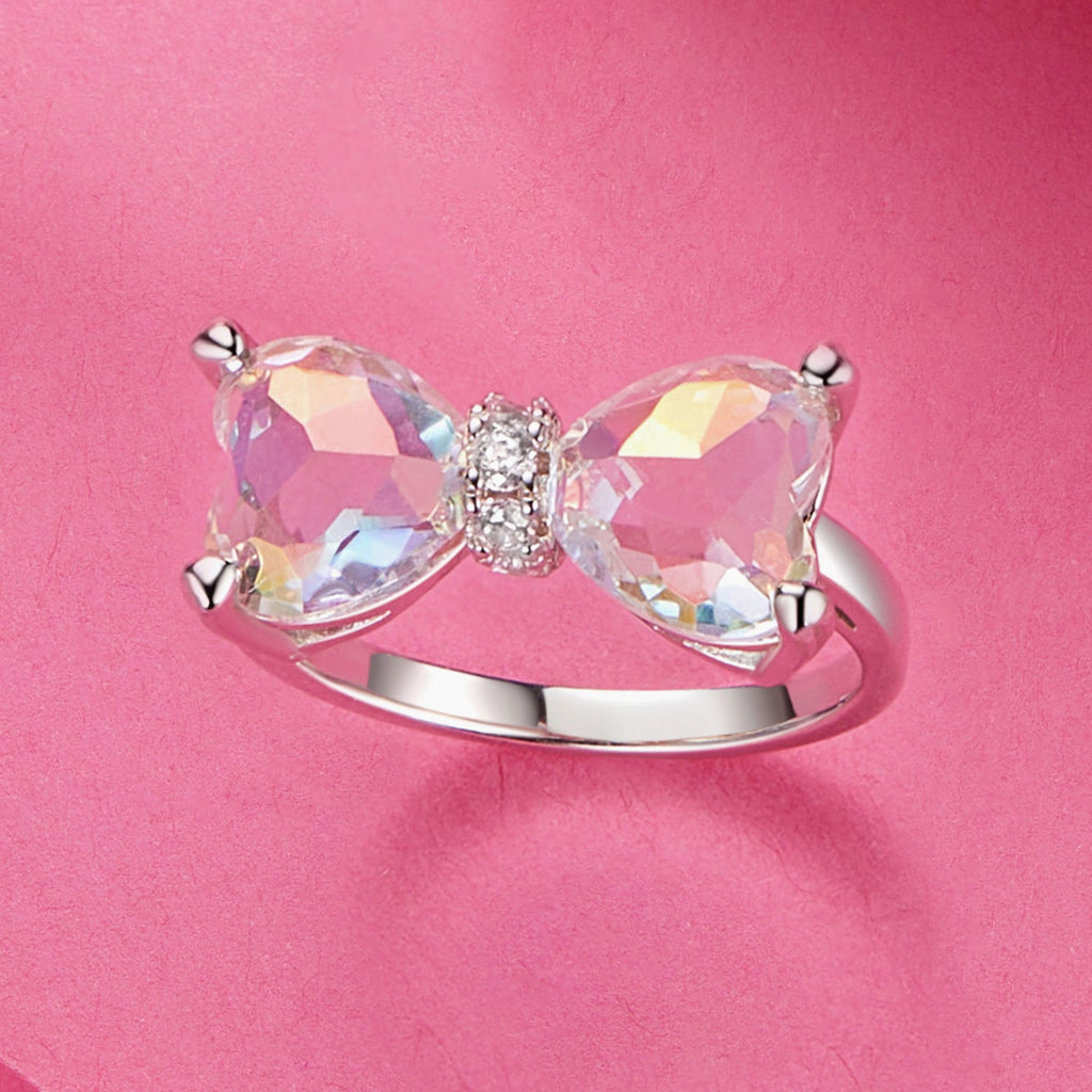 925 Sterling Silver 6.0 Size Pave Setting CZ Ring for Women