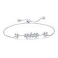 925 Sterling Silver Bracelet 22cm for Women