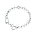 925 Sterling Silver Plated 190mm Bracelet for Women