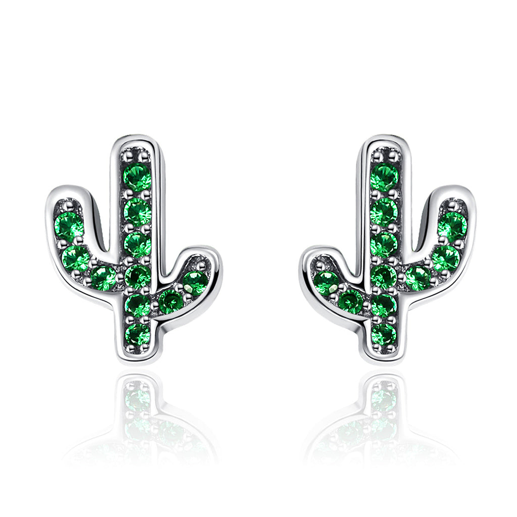 925 Sterling Silver 0.60 Carat Cubic Zirconia Earrings for Women