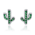 925 Sterling Silver 0.60 Carat Cubic Zirconia Earrings for Women