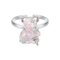 925 Sterling Silver Ring with Pavé Setting CZ for Women