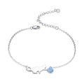 925 Sterling Silver Adjustable Bracelet for Unisex