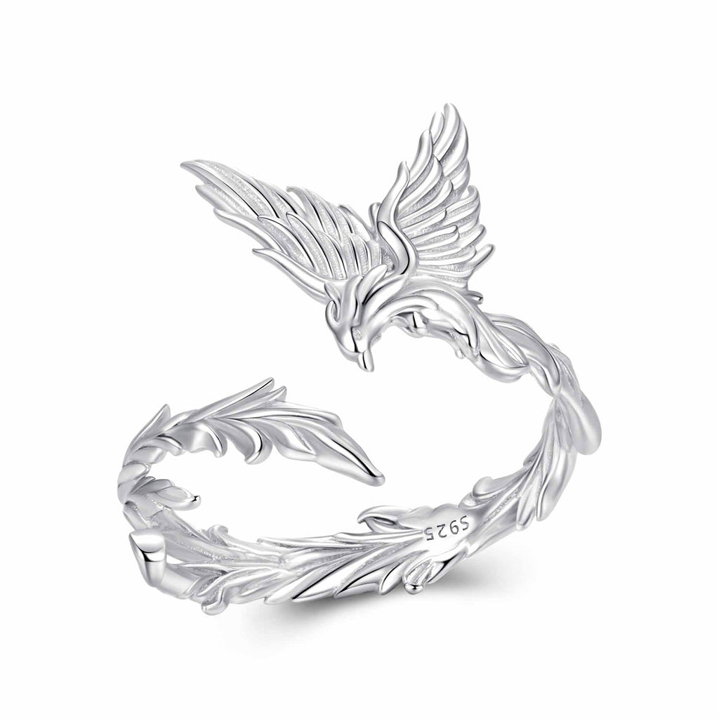 925 Sterling Silver White Gold Plated Rings