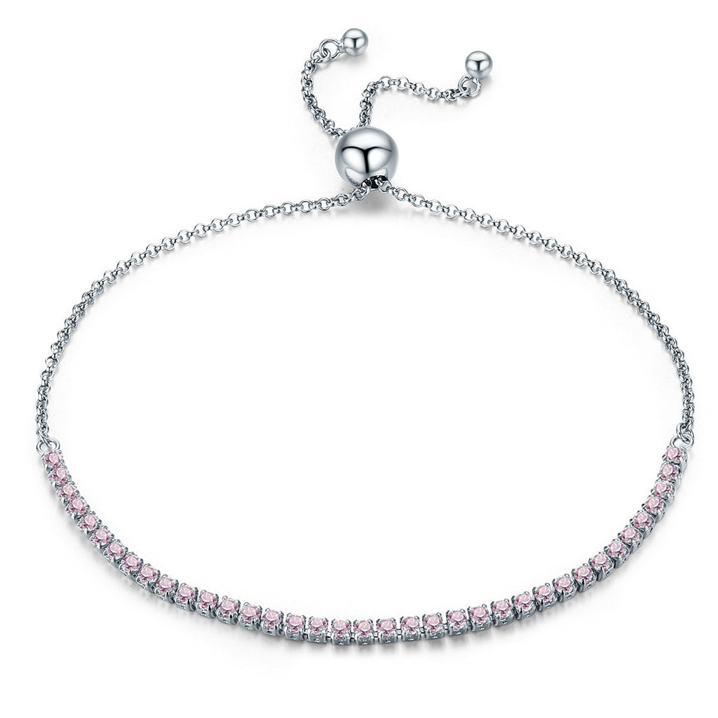 925 Sterling Silver Bracelet 27cm for Women