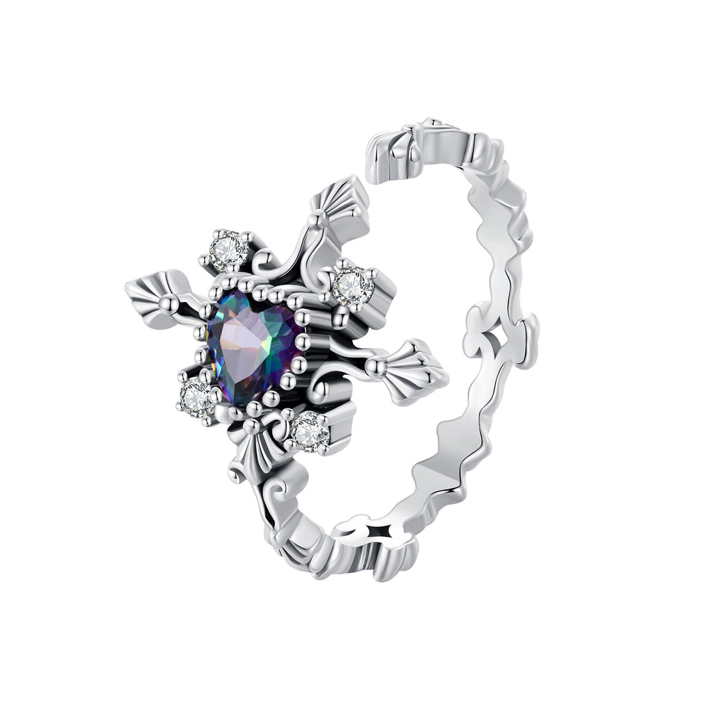 925 Sterling Silver Pavé Setting CZ Ring for Women