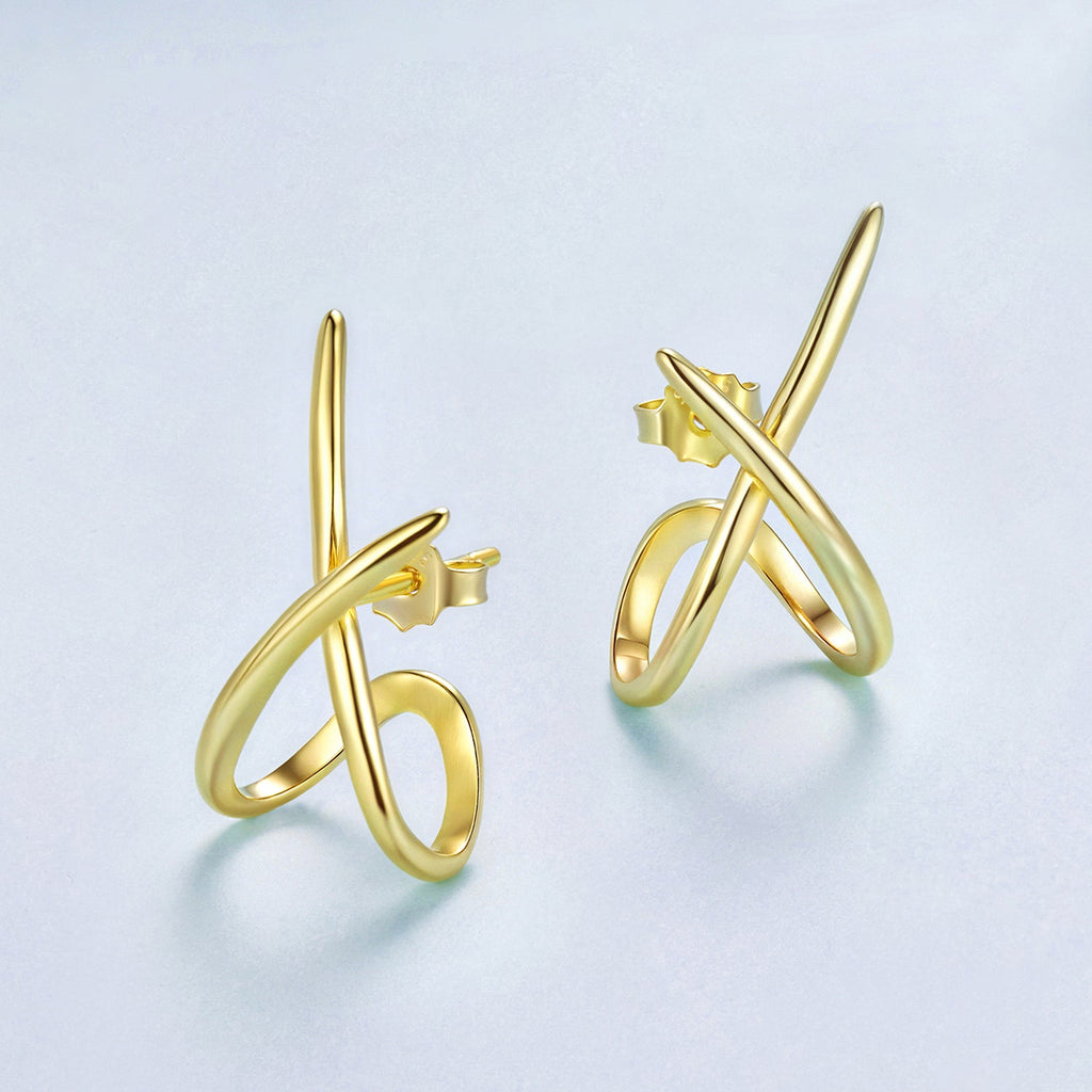 925 Sterling Silver Oxidized Silver Earrings