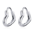 925 Sterling Silver & Platinum Earrings for Women