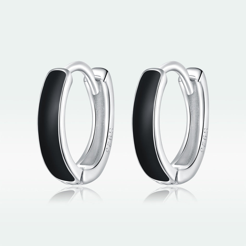 925 Sterling Silver Enamel Plated Earrings