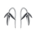 925 Sterling Silver Oxidized Silver Earrings for Women