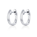 925 Sterling Silver Plated Black Gold Earrings for Women