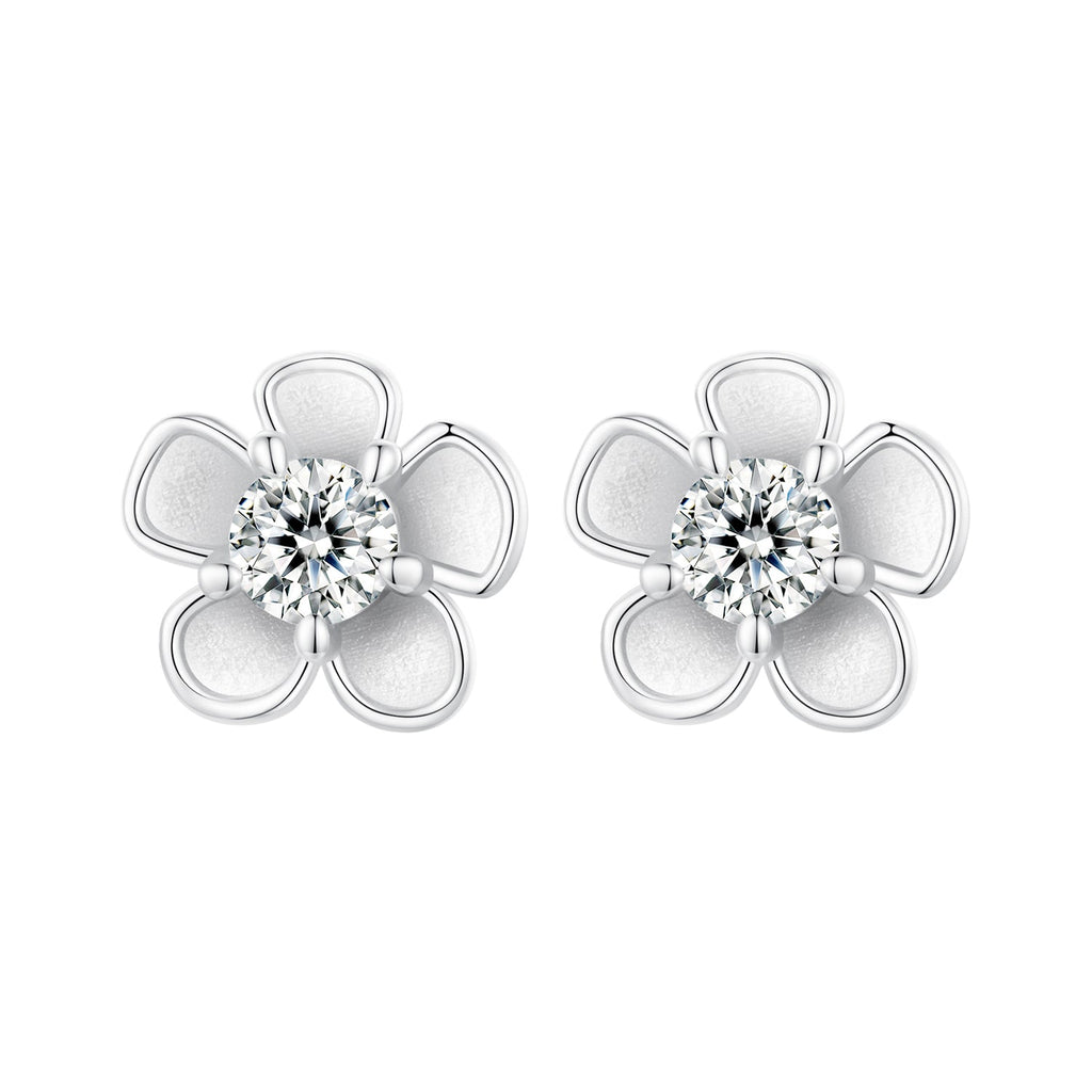 S925 Sterling Silver 3.00 Carat Moissanite Earrings for Women