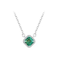 925 Sterling Silver 0.6 Carat Moissanite Pendant Necklace for Women