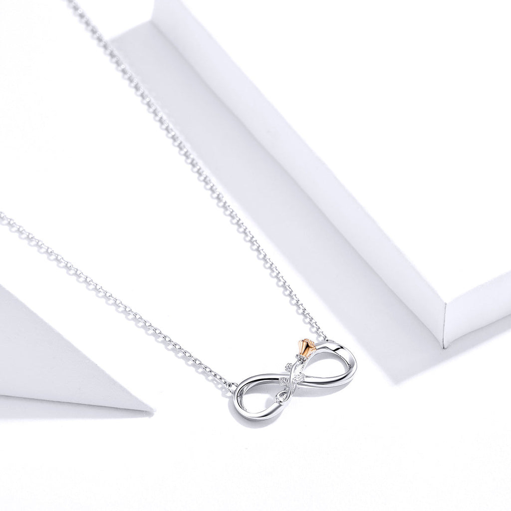 925 Sterling Silver Necklace 40-45cm for Women